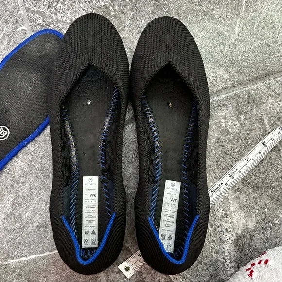 Rothy's Black Ballet Flats Size 8 - Picture 9 of 13